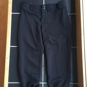 Mizuno Performance Black Womens Softball Pants